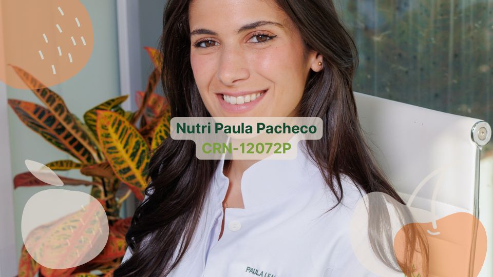 Nutricionista com CRN em videochamada profissional
